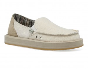 Chaussure Sanuk Donna St Natural Femme Beige | 083745-EOZ