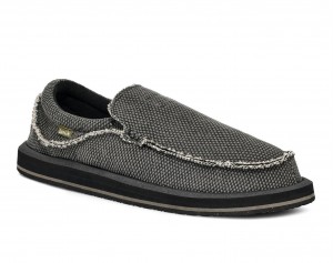 Sidewalk Surfers Sanuk Chiba St Homme Noir | 473058-BJT